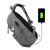 Canvas Travel Backpack External USB Charging Bag with Earphone Hole Early High School Student Schoolbag Wholesale