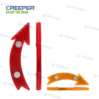 Creeper Factory Direct Reflector Single Arrow High Quality Accessories Bicycle Professional