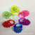 Luminous Strawberry Ring Light LED Fluorescent Ring Finger Lights Bar Flash Soft Glue Toy Ring Cross-Border Supply