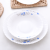 Opal Glass Dinner Treasure Chinbull Heat-Resistant Tempered Milk White Jade Glass Tableware Plate Dish Plate Dish