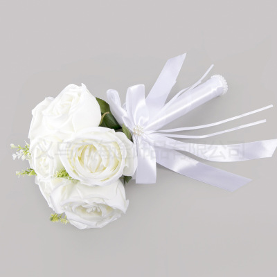 Mori Style Korean Style Bridal Bouquet High-End Photographic Studio Wedding Photography Props Wedding Wedding Simulation Fresh Bouquet