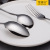 Steel Tableware Household Hotel Western Style Western Food/Steak Knife, Fork and Spoon Suit Ice Spoon Factory Wholesale