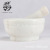 Natural Marble 13 * 10cm White Stone Mortar Garlic Press Gallipot Household Kitchen Accessories Spice Garlic Press