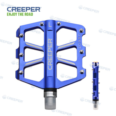 Factory Direct Accessories Pedal Magnesium Alloy Water Word Blue Bearing Bicycle Spare Parts Commuter Car Accessories