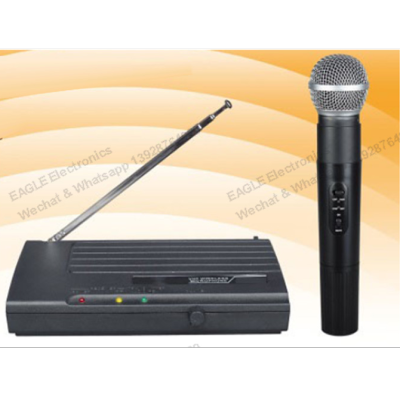 UHF VHF wireless microphone single microphone