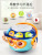 Roly-Poly for Children Early Education Multifunctional Hand Drum Baby Story Teether Light Music Projection Stall Supply