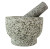 Export New Granite Stone Mortar Garlic Press Hotel Household Kitchen Utensils Grinder Logo Can Be Added