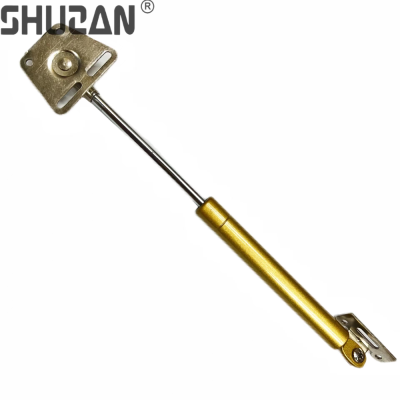 New Cabinet Gas Spring Spring Steels Furniture Air Strut Iron Piece Head Air Strut Hydraulic Bracing Piece Can Be Fixed