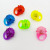 Luminous Strawberry Ring Light LED Fluorescent Ring Finger Lights Bar Flash Soft Glue Toy Ring Cross-Border Supply