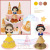 Cake Toy Cake Decoration Home Decoration Snow White Doll Princess Bell Doll Cute Hand Toy