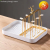 Light Luxury Cup Holder Draining Storage Rack Upside down Shelf Tea Cup Glass Tray for Glass Cup Household