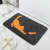 New Cartoon Flocking Ground Mats Bathroom Non-Slip Mat Doorway Household Bedroom Door Mat Absorbent Floor Mat