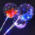 Luminous Bounce Ball Set Transparent Balloon with Light Handheld Battery Box Luminous Bounce Ball