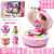 Wonderful Cute Magic Wand Girl Toy Luminous Sound Cute Pet Set Children Glasses Box Cute Cartoon Doll Ornaments