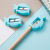 Cross-Border Direct Supply 3-pieces Single-Hole Fish Pencil Sharpener Set Portable Mini Pencil Sharpener Manual Cute Student Pencil Sharpener