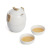Pot Fills Three Cups White Porcelain Celadon Auspicious Cloud Quick Cup Wholesale Factory Logo One Piece Dropshipping