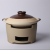 Ceramic Pot King Dry Burning 800 Degrees Non-Cracking Old-Fashioned Ceramic Clay Casserole Shallow Pot Tile Claypot Rice Open Fire Heat-Resistant Casserole