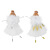 New Christmas Decoration Supplies Ballet Girl Pendant Christmas Plush Angel Christmas Tree Creative Hanging Pieces