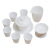 Raw Ore Suet Ice Jade Porcelain Thin Kung Fu Horseshoe Lidded Bowl Tea Set Set Light Luxury Gift Household Tea Maker