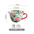 BT5 Original Retro Hand-Painted Printed Wide-Mouth Mug Nordic Underglaze Microwaveable Ceramic Cup Breakfast Cup