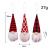 New Christmas Decoration Knitted Faceless Elderly Small Pendant Cross-Border Christmas Tree Forest Elderly Small Hanging Accessories