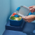 2L Large Rectangular Plastic Compartment Salad Box