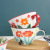 BT5 Original Retro Hand-Painted Printed Wide-Mouth Mug Nordic Underglaze Microwaveable Ceramic Cup Breakfast Cup