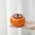 All the Best Persimmon Ceramic Tea Pot Opening Gift with Hand Gift Wedding Candy Box Sealed Storage Jar Gift Box