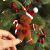 Creative Cross-Border New Christmas Decoration Gingerbread Man Doll Small Hanging Piece Christmas Tree Accessories Pendant 3-Piece Set