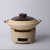 Ceramic Pot King Dry Burning 800 Degrees Non-Cracking Old-Fashioned Ceramic Clay Casserole Shallow Pot Tile Claypot Rice Open Fire Heat-Resistant Casserole