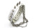 Pe178 Foreign Trade European and American Rivets Punk Jewelry Leather Bracelet Spike 3 Chains Pendant Hand Strap