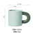 Thick Handle Ceramic Cup Good-looking Mug Creative Ins Nordic Style Coffee Cup Breakfast Cup Couple Water Cup Gift Cup