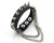 Pe178 Foreign Trade European and American Rivets Punk Jewelry Leather Bracelet Spike 3 Chains Pendant Hand Strap