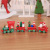 Christmas Decorations Christmas Wooden Train Children's Kindergarten Holiday Christmas Gifts Christmas Ornament Gifts