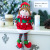Christmas Red Green Fabric Long Leg Elf Doll Cross-Border Hot Sale Men's and Women's Elf Doll Christmas Decorations