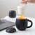Dragon Creative Porcelain Tea Brewing Drinking Cup Office Mug Tea Water Separation Tea Cup with Cover Strain Cup