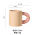 Thick Handle Ceramic Cup Good-looking Mug Creative Ins Nordic Style Coffee Cup Breakfast Cup Couple Water Cup Gift Cup