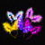 New Lengthened Luminous Feather Rabbit Ears Angel Headband Flash Headdress Fairy Light Hairpin Stall Toy