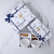 Event Gift Wholesale Japanese Ceramic Bowl and Chopsticks Set Blue and White Porcelain Tableware Gift Box Bowl Set