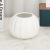 White Ceramic Pumpkin Vase Artificial Flower Artificial Flower Acrylic Handmade Flowers Flower Holder Ceramic Flower Pot