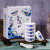 Chinese Style Blue and White Porcelain Bowl Set Household Creative 4 Bowls 4 Spoons Dining Bowl Business Gift Tableware