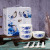 Chinese Style Blue and White Porcelain Bowl Set Household Creative 4 Bowls 4 Spoons Dining Bowl Business Gift Tableware