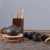 Set of Purple Sand Tea Set Household Kung Fu Sweet White Tureen Ceramic Gift Purple Sand Teapot Set Wholesale Logo