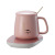 Ceramic Warm Cup Thermal Cup Gift Set Color Box Heater Band Cover Office Ceramic Coaster Gift Delivery
