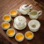 Ru Kiln Kung Fu Tea Set Set Light Luxury Office Visitor Ceramic Home Gracked Glaze Supportable High-End Teapot Gift Box