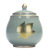 Tea Pot Ceramic Logo Large Blue Glaze Gold Painting Sealed Storage Tank Gift Box Ge Kiln Tea Packaging Jar