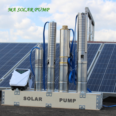 MA Deep well submersible DC solar water pump 1HP 2HP 3HP and