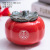 Chinese Style All the Best Ceramic Persimmon Shape Tea Jar Wedding Candy Jar Gift Logo