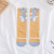 2022 New Autumn and Winter Baby Socks Children Stockings Dinosaur Three-Dimensional Printing Baby Knee Socks Straight without Heel