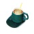 Ceramic Warm Cup Thermal Cup Gift Set Color Box Heater Band Cover Office Ceramic Coaster Gift Delivery